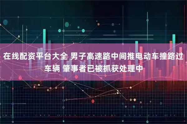 在线配资平台大全 男子高速路中间推电动车撞路过车辆 肇事者已被抓获处理中